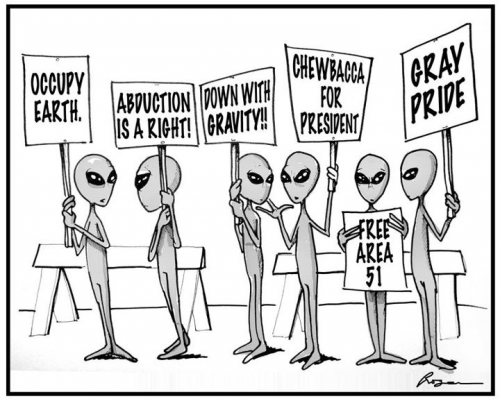 Alien Satire: Occupy Earth