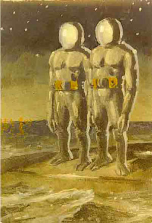 UFO contact from planet Iarga