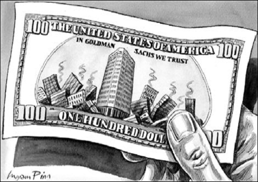 Goldman Sachs Bribed Senate To Pass Bailout Bill
