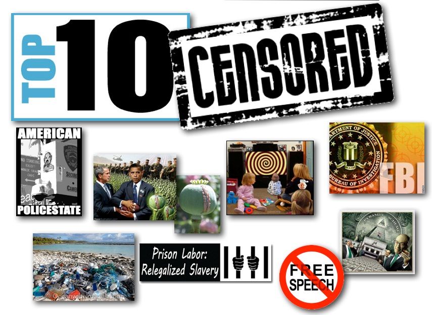 October 18, 2012 – DCMX Radio:  Top 10 Censored, Underreported News of 2012